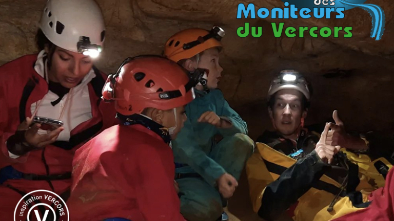 Splo Grotte Vercors - initiation famille