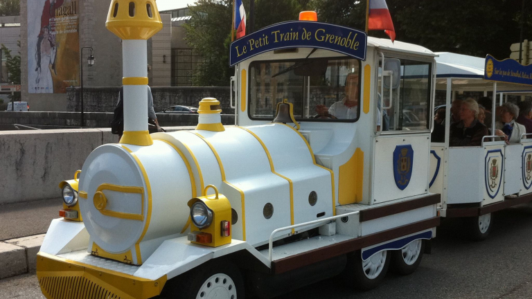 Petit train touristique de Grenoble