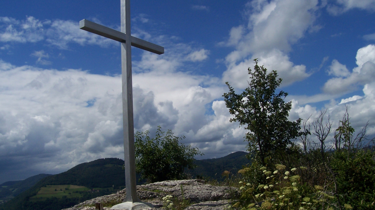 rando Saint-Etienne de Crossey rocher le la Garde