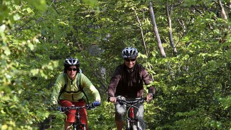 VTT en fort de Chambaran