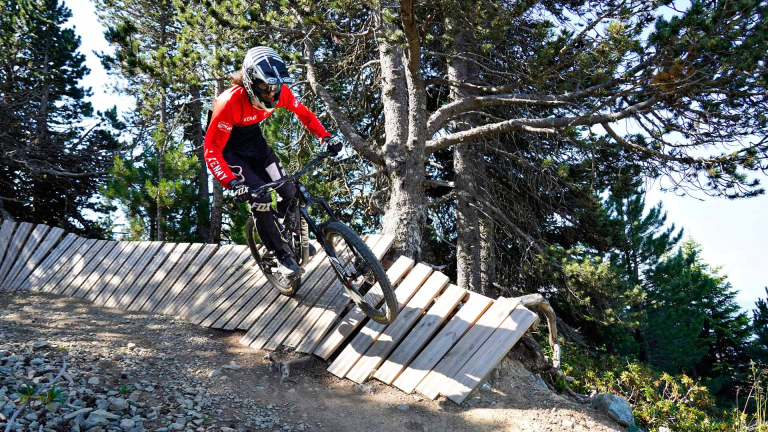 Photo piste VTT Transhumance Bike Park Chamrousse