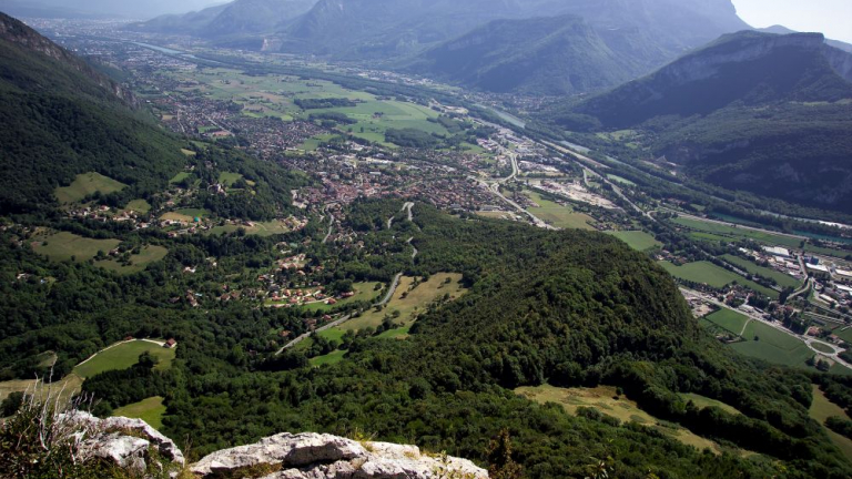 Vue depuis sommet Roche Brune