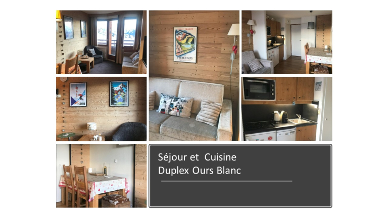 Duplex Ours Blanc