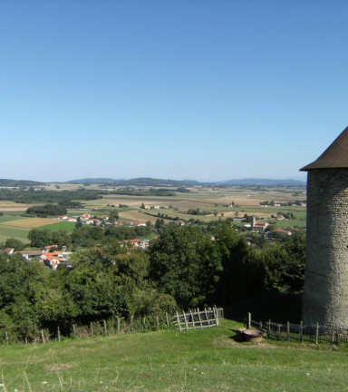 Chteau de Bocsozel - vue