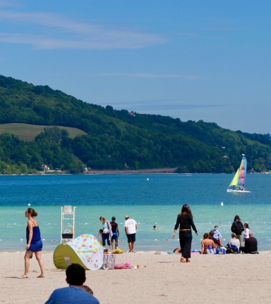 Plage de Charavines