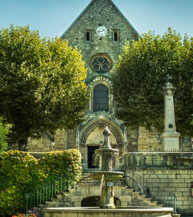 Faade de l'glise abbatiale