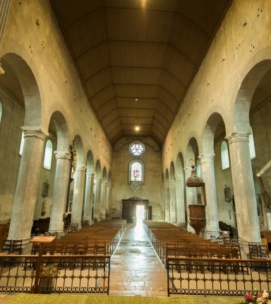 Intrieur de l'glise abbatiale