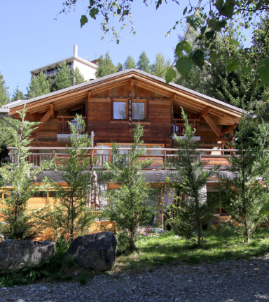 Le chalet sous le soleil