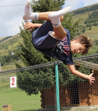 2 alpes trampoline