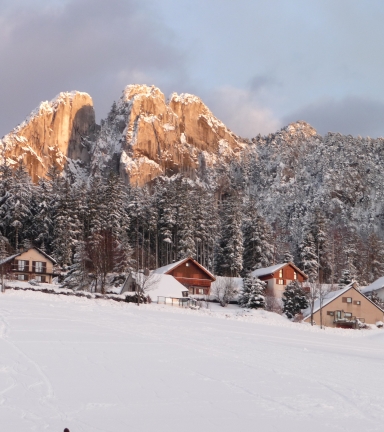 Vue depuis le village de Saint Niizier