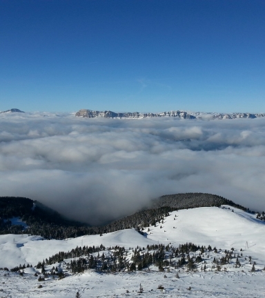 Vue du Domaine Skiable