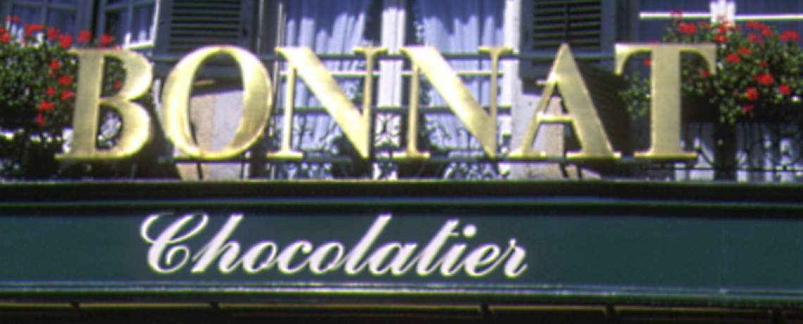 Chocolaterie Bonnat enseigne