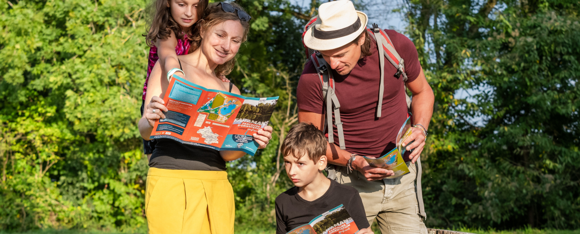 Parcours d&#039;orientation ludique enfant