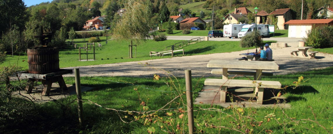 Aire de stationnement Campings-cars du Pré de Battoir