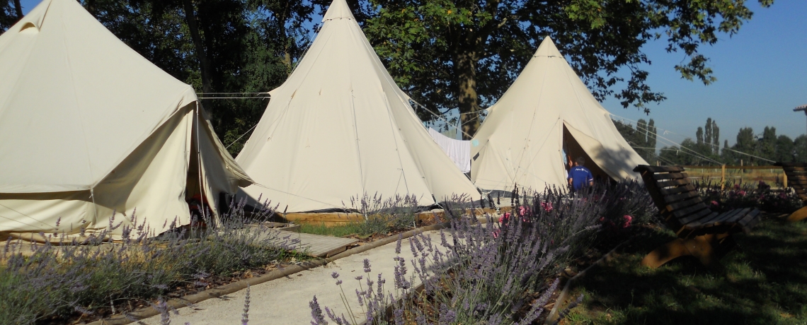 Séjour tipi et équitation au Poney Club de Sardieu