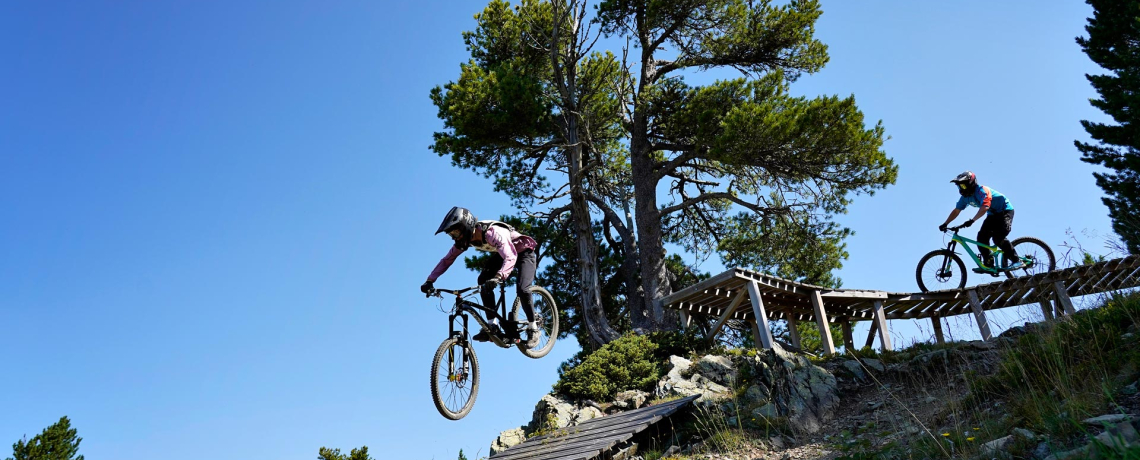 Photo piste VTT Rhodos Bike Park Chamrousse