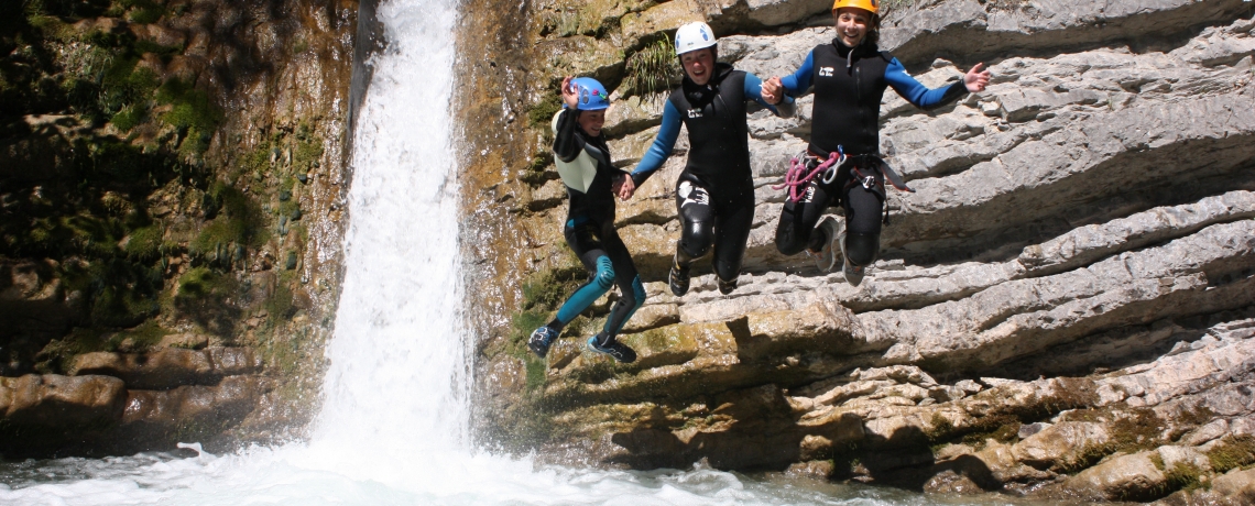 Canyoning avec les Guides du Mont-Aiguille