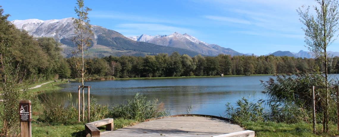 Parcours sensoriel naturel à l&#039;étang de Crey