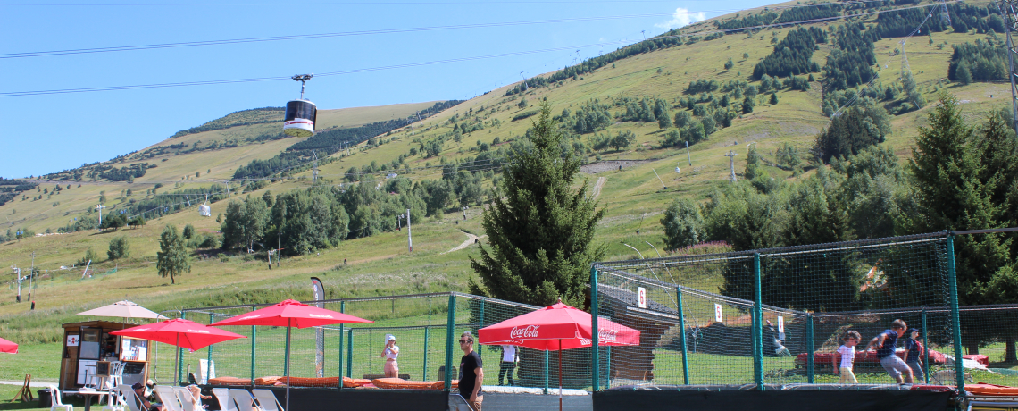 2 alpes trampoline