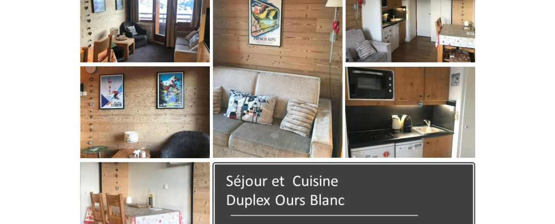 Duplex Ours Blanc