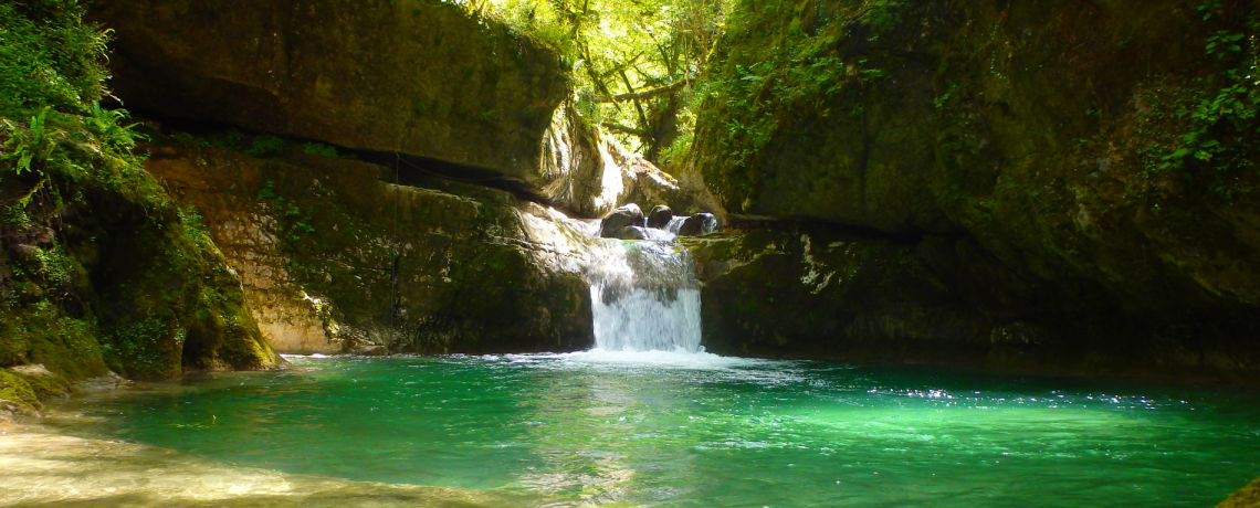 Canyoning avec Jehan-Roland Guillot