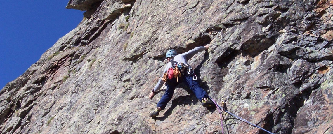 Ecole d&#039;escalade ou via ferrata