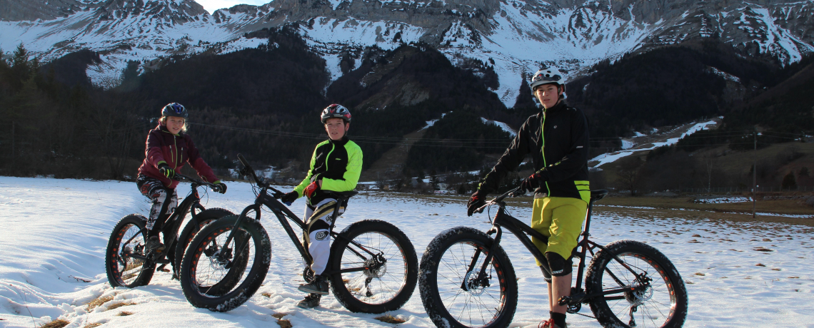 Sorties Fat Bike - Bureau Montagne de Gresse