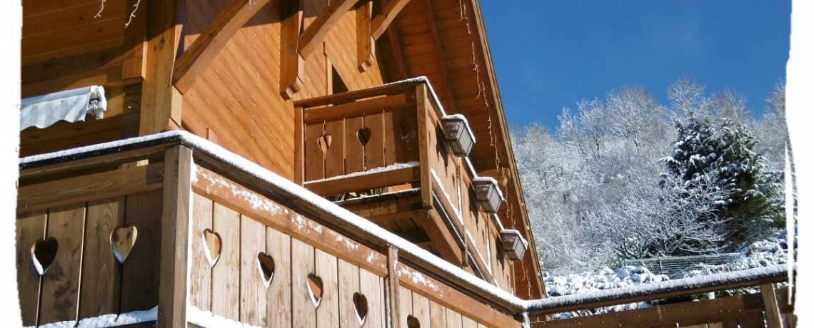 Visuel chalet hiver