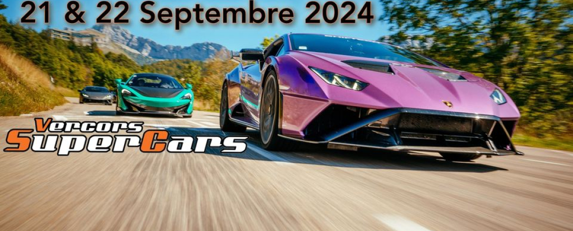 Vercors supercars 2024