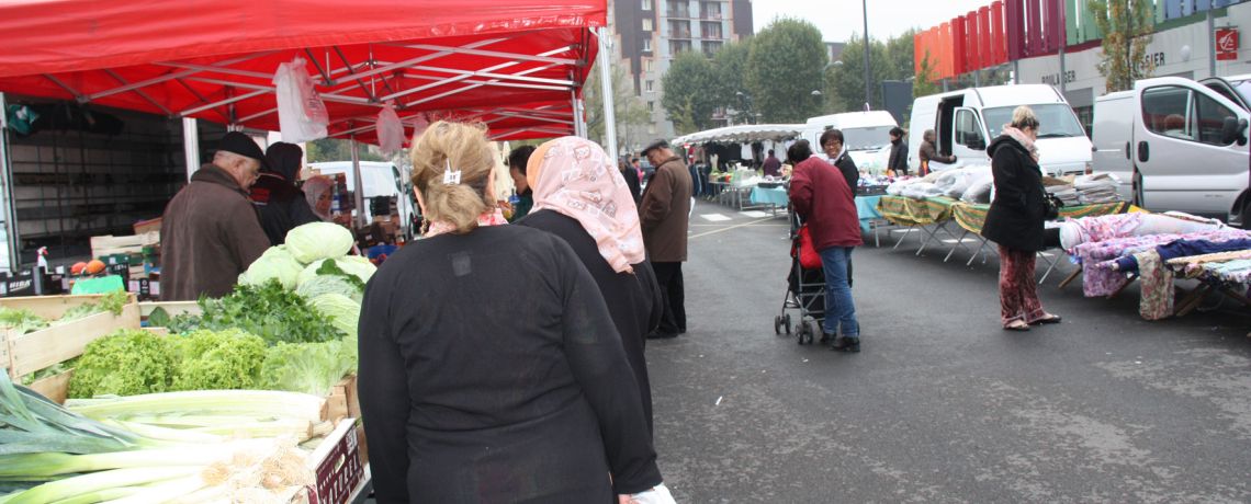 Marché de Champfleuri (Bourgoin-Jallieu) / Mercredi