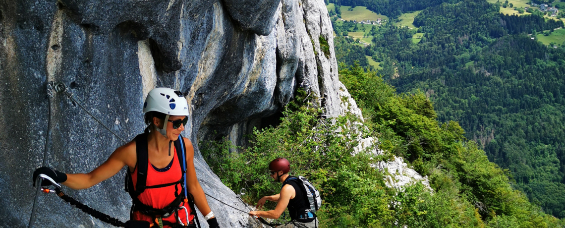 Via ferrata Roche Veyrand