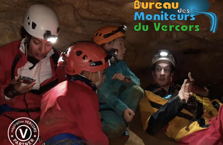 Splo Grotte Vercors - initiation famille