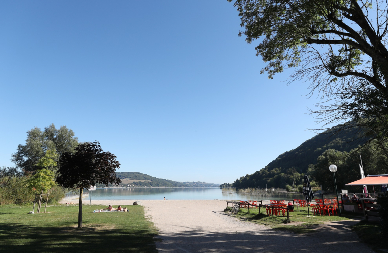 Plage de Charavines