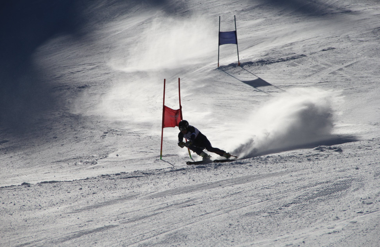 Photo course ski alpin FIS Chamrousse