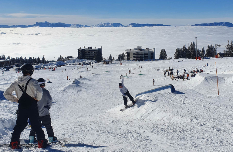 Photo Opening first ride Chamrousse