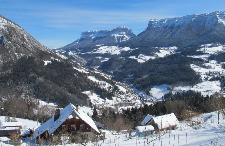 Vue en hiver