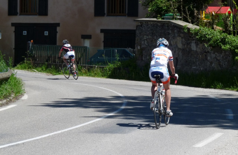 Ascension du col du Luitel