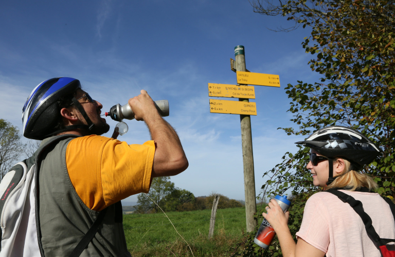 VTT dans les chambaran