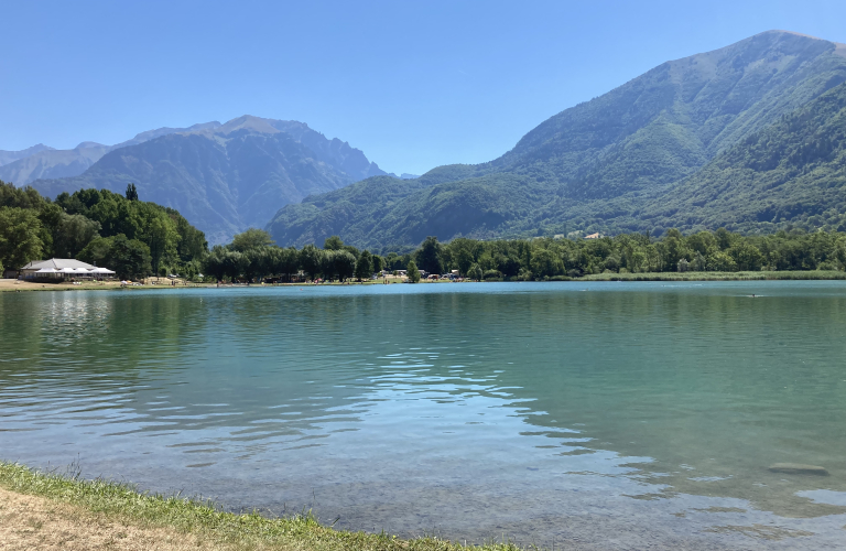 Vue gnrale du plan d'eau