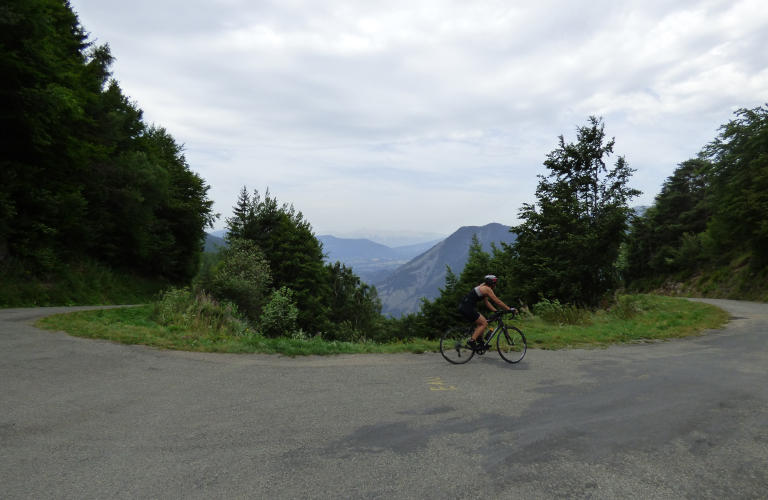 Vlo de route - Col de Parquetout - Matheysine - Alpes Isre