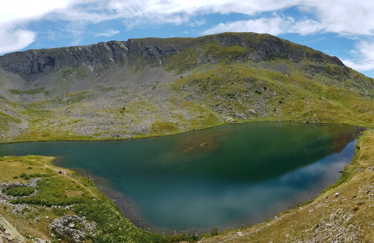 Lac de Brouffier depuis la station