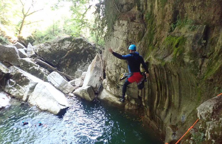 Canyoning avec Sortie-Canyon