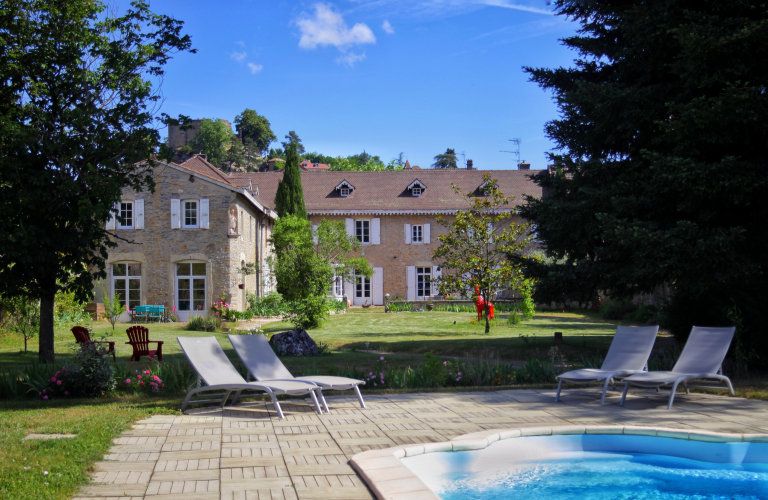 La piscine du Clos Ayana - Chambres d'htes  Crmieu