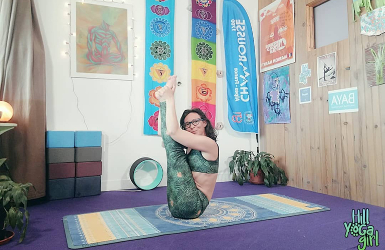 Hill Yoga Girl