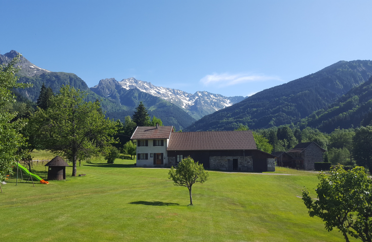 Vue d'ensemble Gite du Curtillard en t