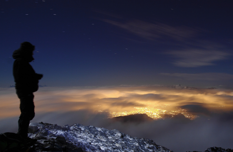 Randonnée nocturne en Chartreuse