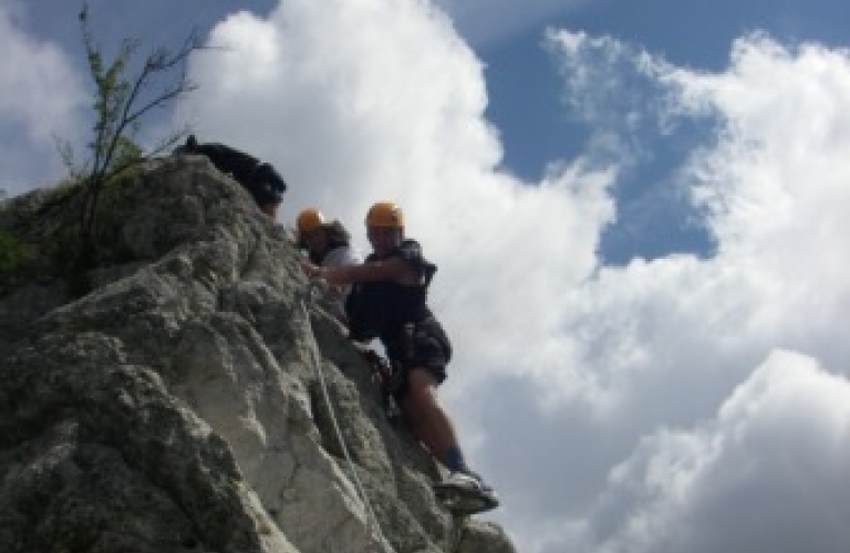 Via ferrata avec les guides du Mont-Aiguille