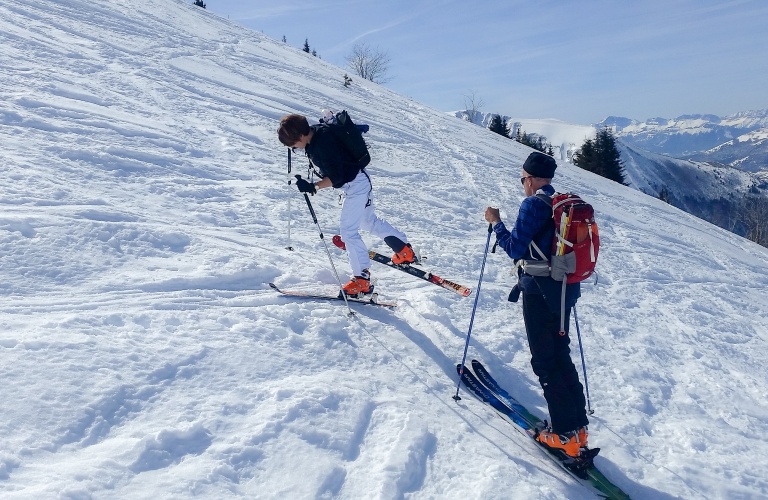Ski de randonnée avec guide