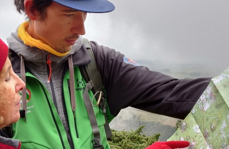 Nicolas Monseu accompagnateur en montagne - Marche d&#039;Accroche