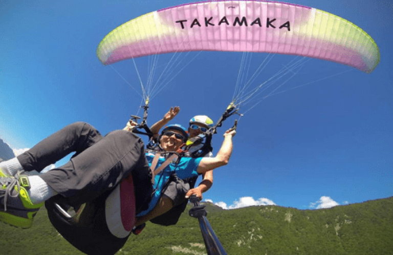 Baptême parapente - Takamaka